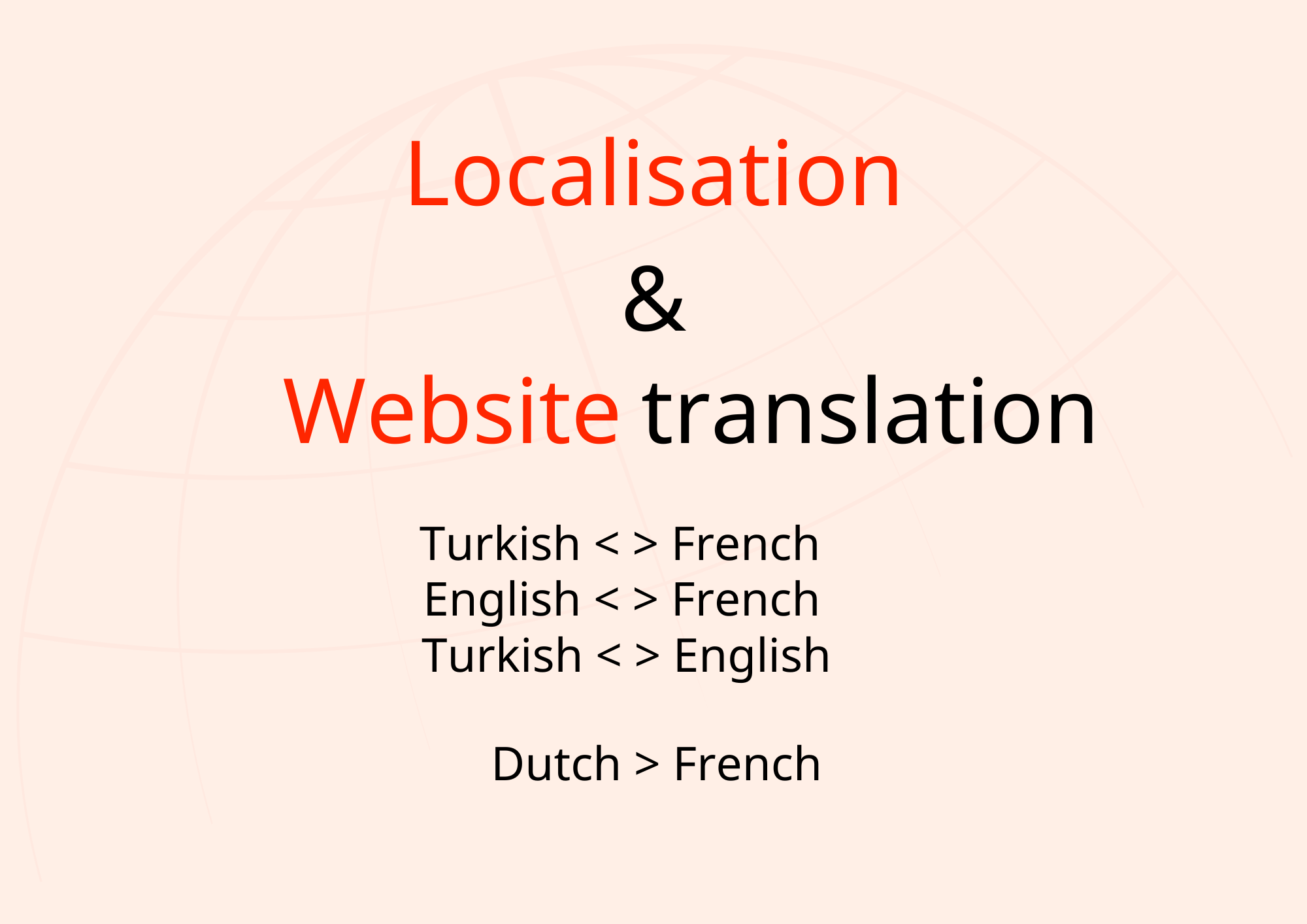 Localisation and website translation